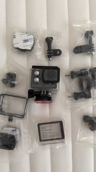 SJCAM SJ7 Star 4K - action cam compativel com suportes GoPro, completa