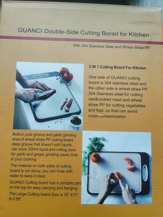 Deska do krojenia stał nierdzewna