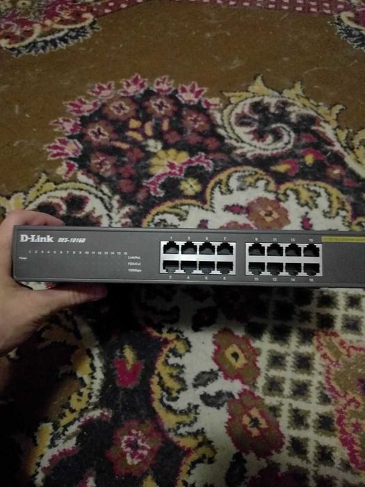 Мережевий комутатор (світч) D-Link DES-1016D 16 портів 10/100 Mbps