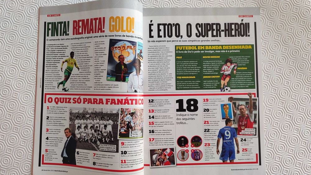 N.° 1 da revista Quatro Quatro Dois