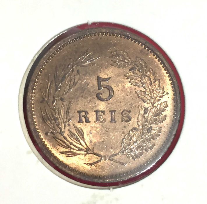 5 Réis 1890 - D. Carlos I