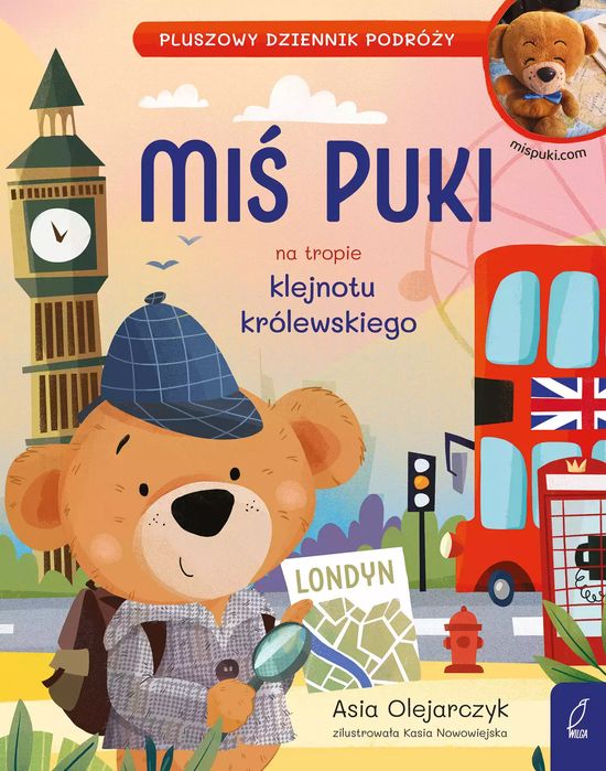 Miś Puki na tropie klejnotu królewskiego. Wilga / GW Foksal. Nowy Produkt