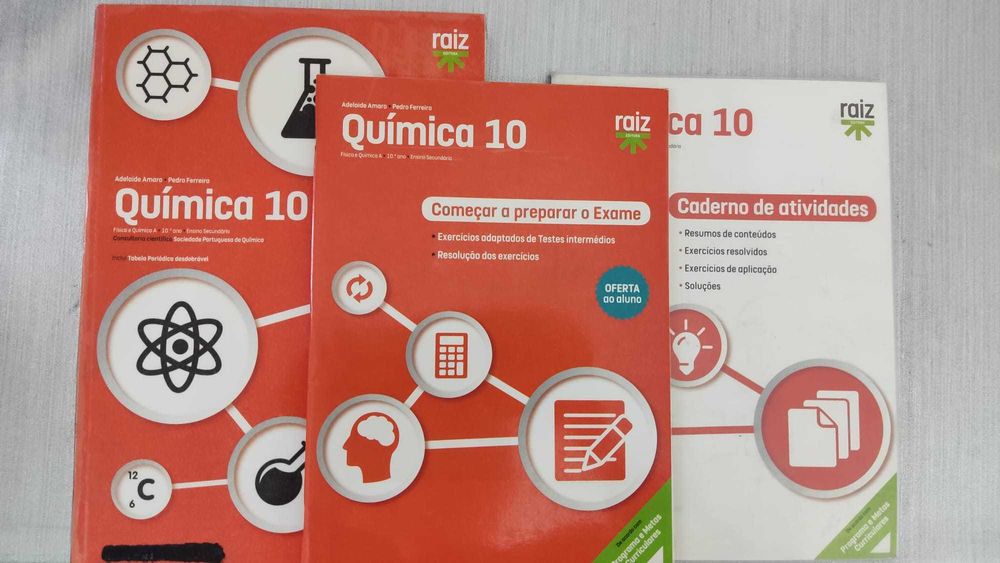 Manuais Física e Química 10º ano