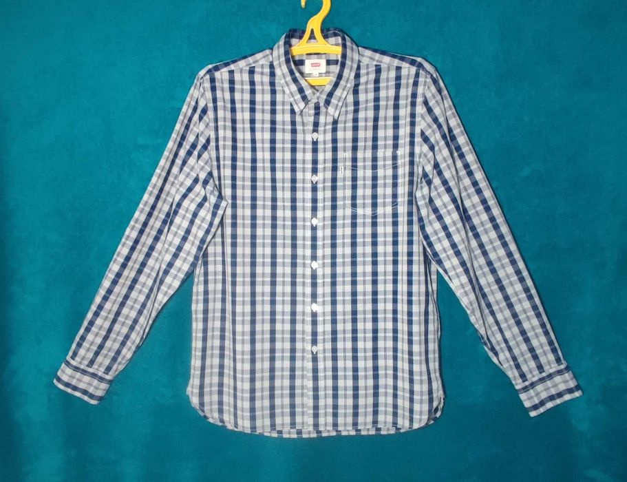 Сорочка Levi’s чоловіча картиста, розмір M