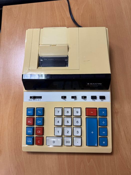 Calculadora com impressão SANYO