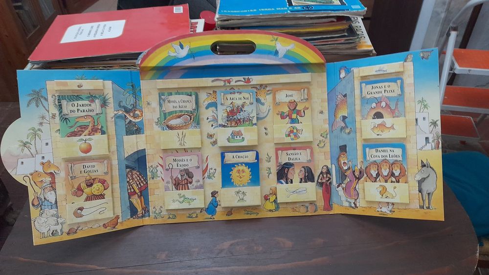 História da Biblia - livro jogo infantil