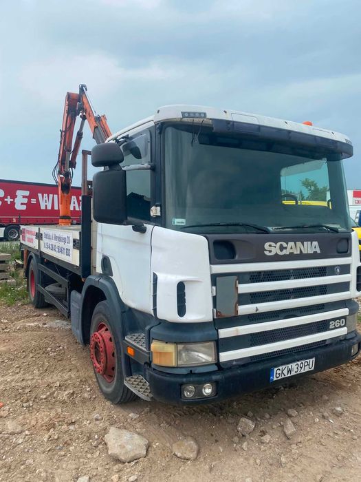 Scania r260 dzwig hds 1998 rok