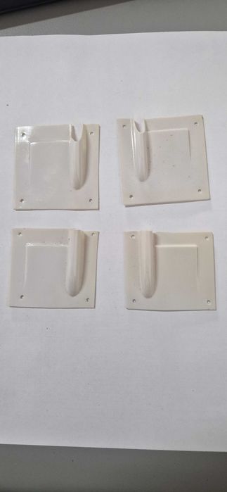 Aeromodelismo, tampas de servos.