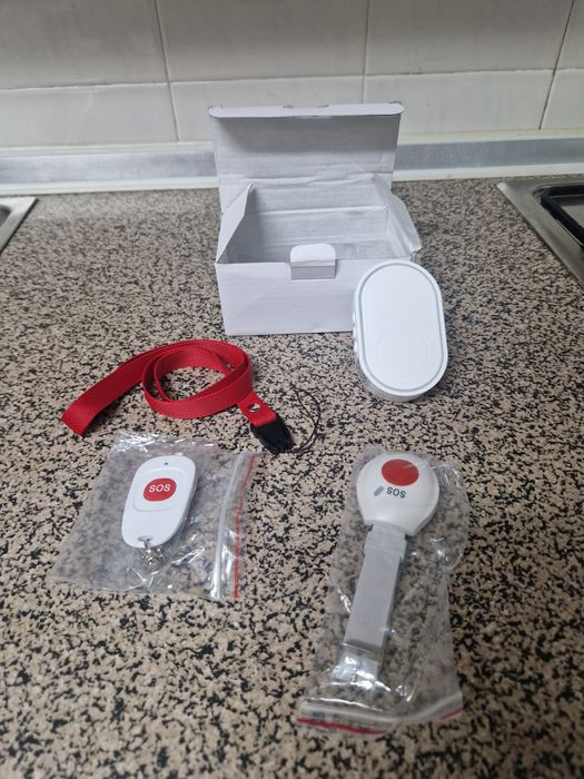 Kit Botão SOS de Emergência com Controlo Remoto – NOVO
