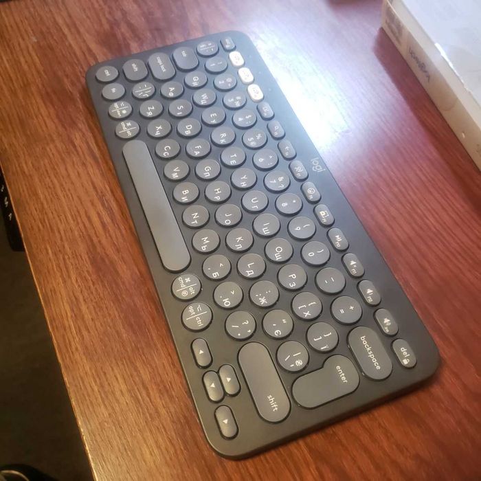 Logitech Pebble Keys 2 K380s Graphite, 23 мicяцiв гарантiя