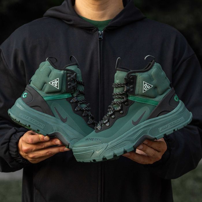 SALE! Nike ACG Air Zoom Gaiadome (Gore-Tex) Green 40 41 42 43 44 45 46