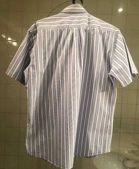 Camisa homem marca luxo Tommy Hilfiger, modelo desportivo