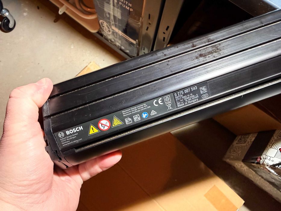 Bosch PowerTube 625 Wh – 92% pojemności | 107 cykli | raport | BBP290