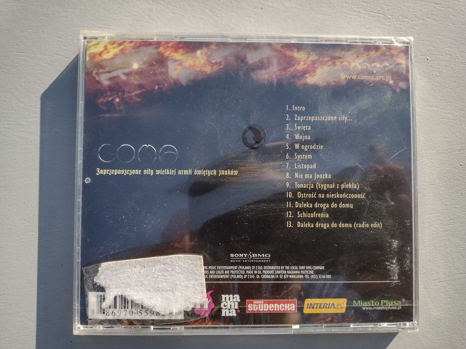 CD Coma - Zaprzepaszczone Siły Wielkiej Armii Świętych Znaków (Nowa/ folia)