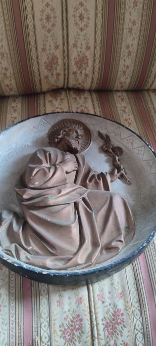 Święty Józef relief Antyk