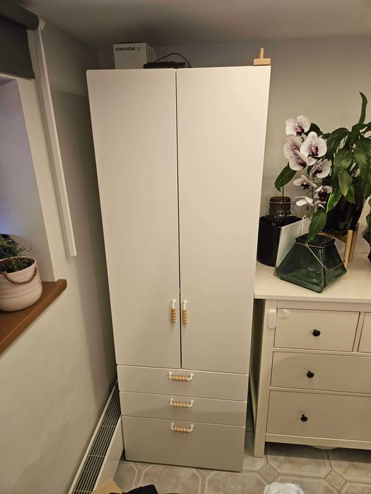 IKEA SMÅSTAD / PLATSA szafa+komoda jak nowe