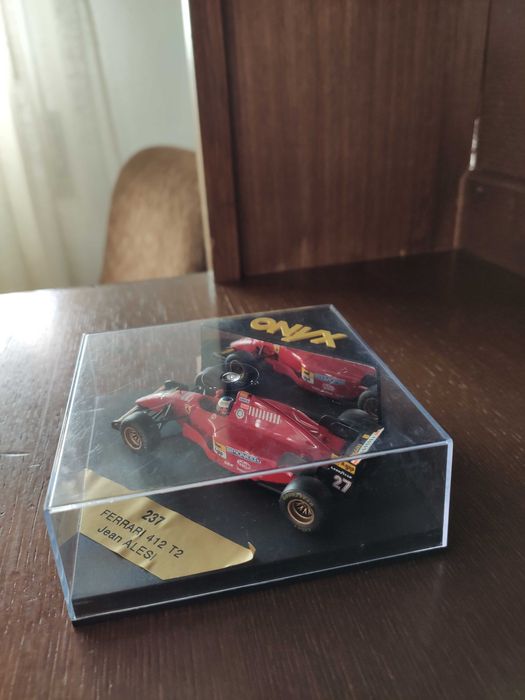 Carro Coleção 1:43 ONYX Ferrari 412 T2 1995 - Jean Alesi #27 - Novo