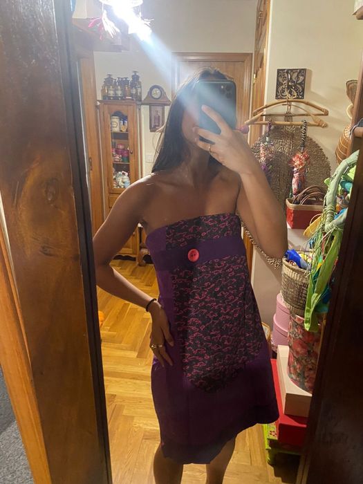 Vestido novo estilo cai cai
