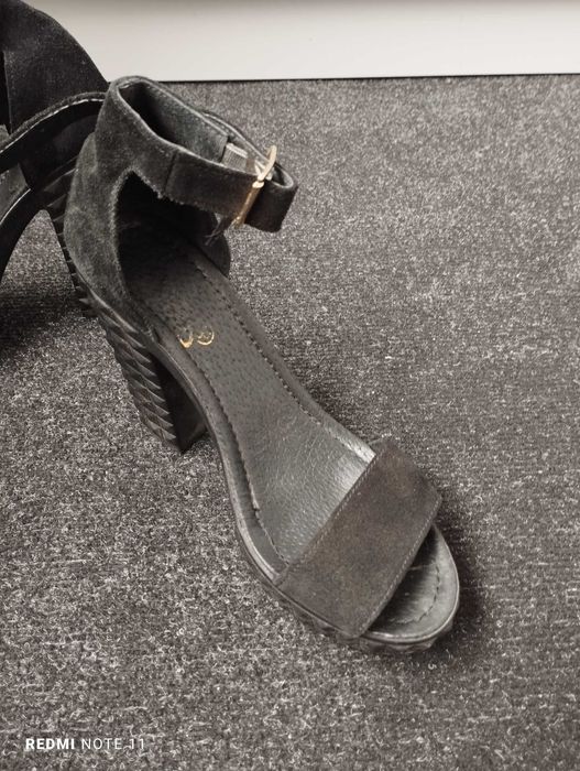 Босоніжки замш.натуральний