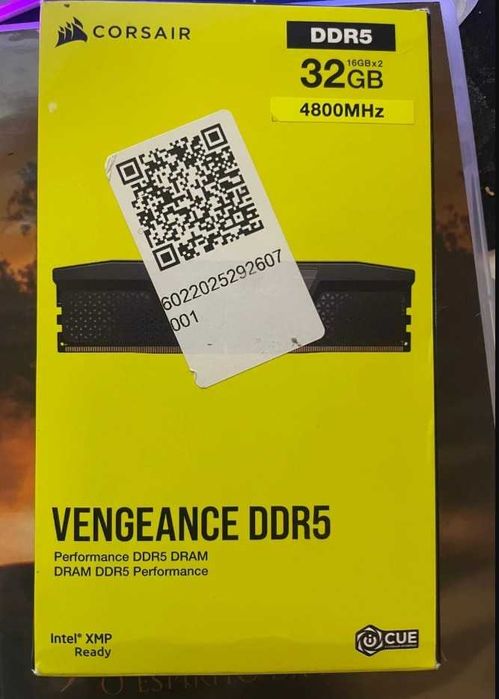 CORSAIR Vengeance DDR5 32GB (16GB x 2) 4800 MHz