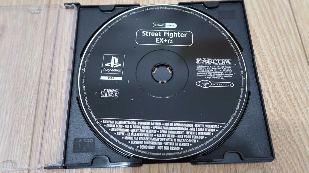 Street Fighter EX+A - PS1