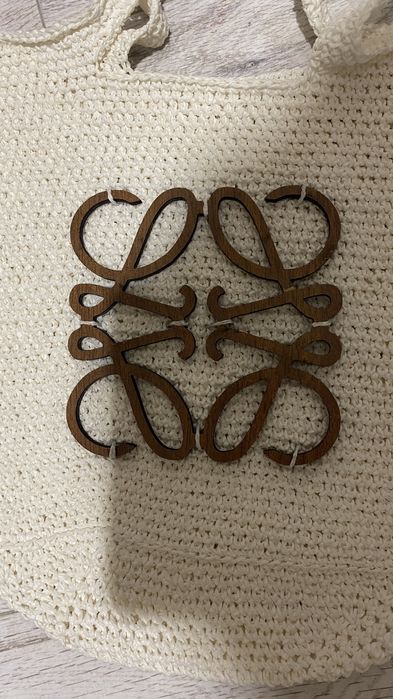 Torebka pleciona, koszyk Loewe