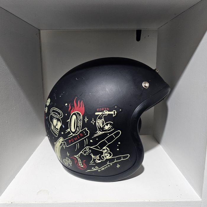 Capacete DMD Retro "Old School"