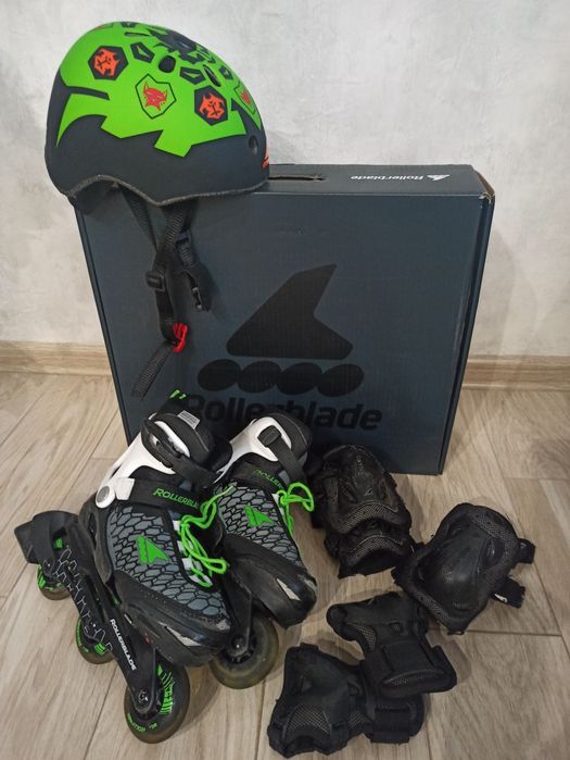 Набір дитячих роликів Rollerblade Comet Cube Green