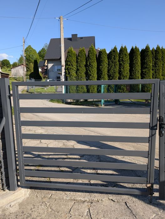 Brama/Furtka stalowa.