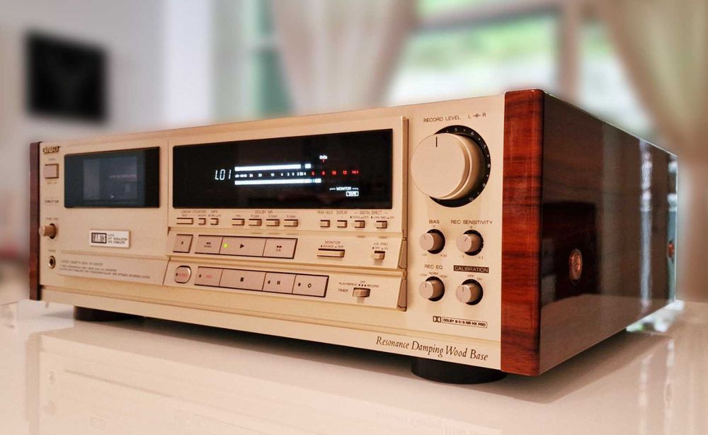 Aiwa XK-S9000 casety deck z pilotem + DAC (Made in Japan)