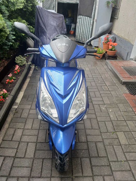Skuter falcon 125 niebieski