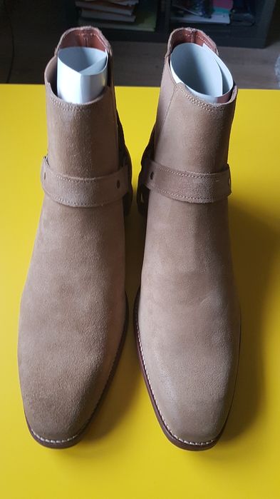 Botki Bianco Biabeack Western Beżowe NOWE