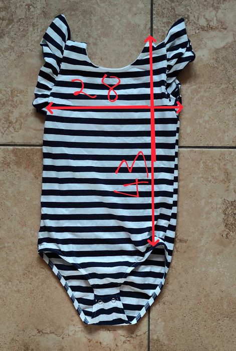 Body dziewczęce Lily Grey rozm 134