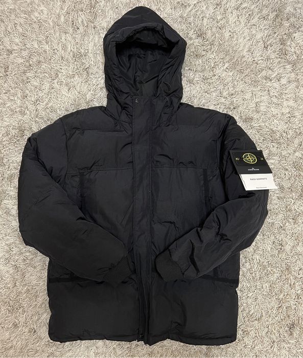 Stone Island off white пуховик