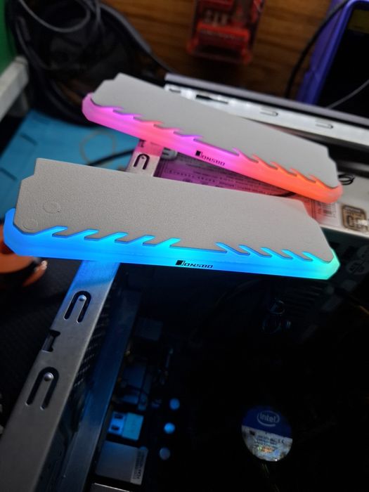 Dissipador memória ram universal rgb