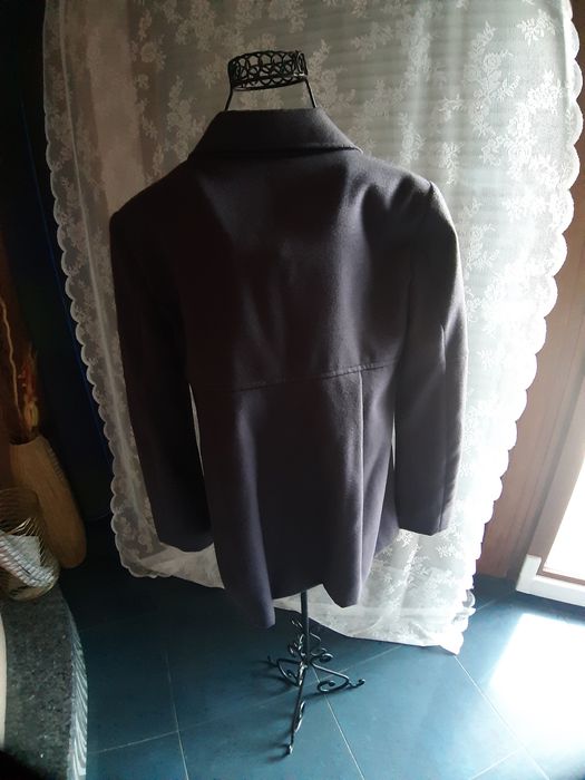 Kurtka fioletowa płaszczyk krótki kolekcja damska dziewczyna katana