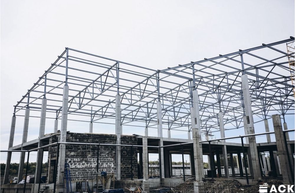 виготовлення ангарів та металокострукцій прорахунок та монтаж