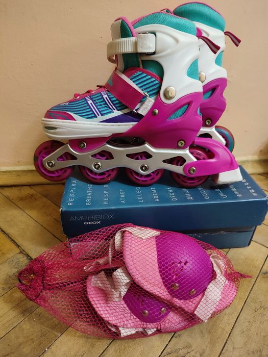 Дитячі ролікові ковзани Profi  розсувні 34,35,36