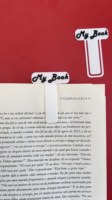 Marcador de pagina “My book”