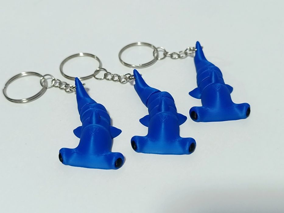 Porta-Chaves Animais em Impressão 3D – Várias Cores e Modelos (7/14 modelos disponíveis)