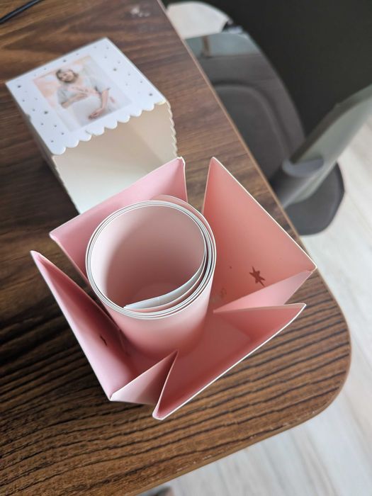 Szarfa na baby shower "Mom to be"