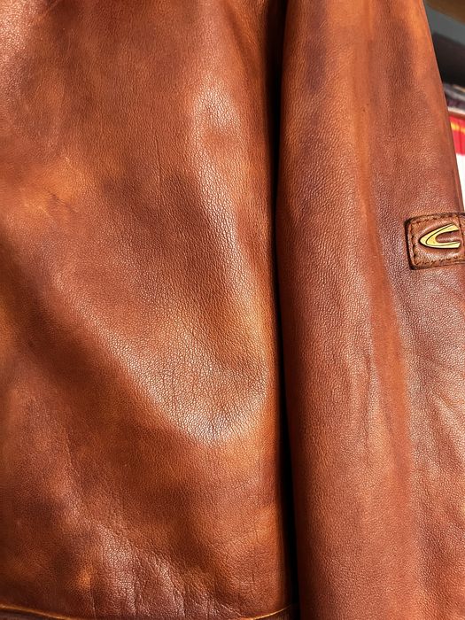 Kurtka skórzana męska Camel Active