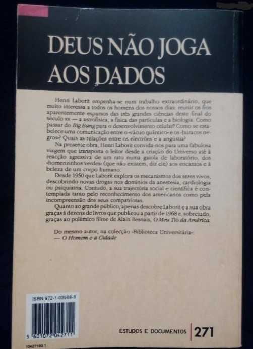 Henri Laborit - Deus não joga aos dados