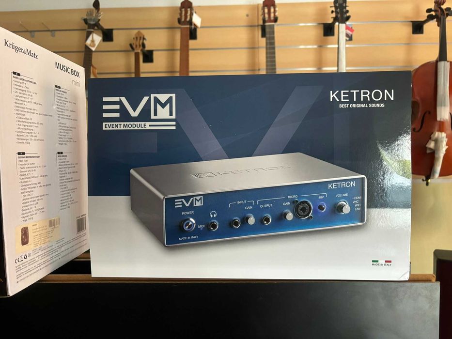 Ketron space bem no centro do País - Megamúsica
