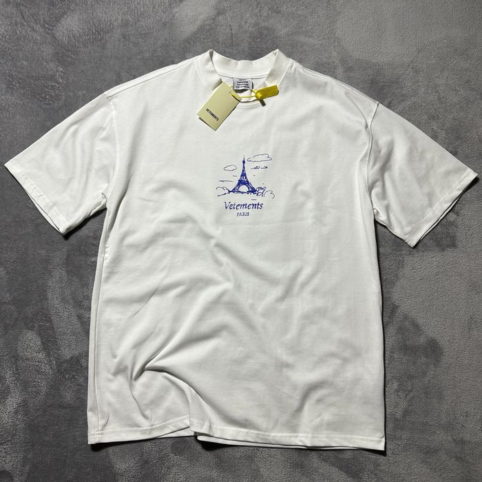 Футболка Vetements Eiffel Tower Paris t-shirt S M L