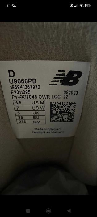 Sapatilhas New balance 9060