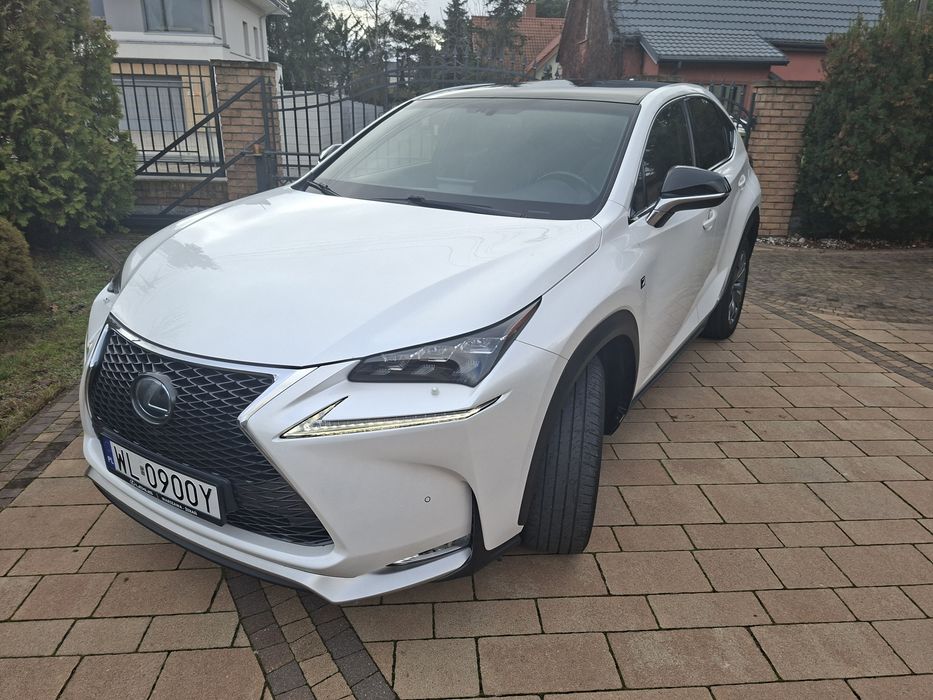 Lexus Nx 300Hybrid! F-Sport! Salon Polska! Bezwypadkowy! Serwis ASO !