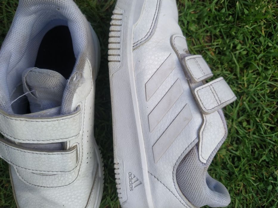 Białe Białe Adidasy na rzepy 30  na rzepy 30