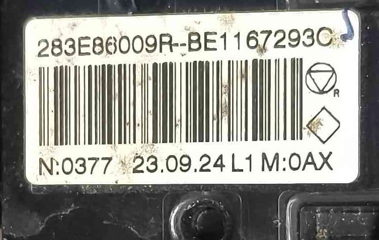 Conjunto de Botões 283E86009R - RENAULT CLIO V