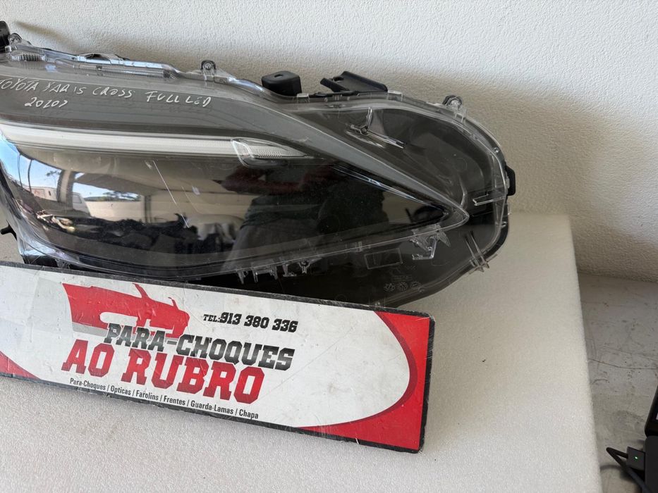 farol drt toyota yaris cross 2020> full led